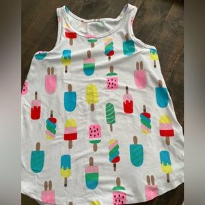 Girl’s Wonder Nation popsicle print tank top size 10/12
